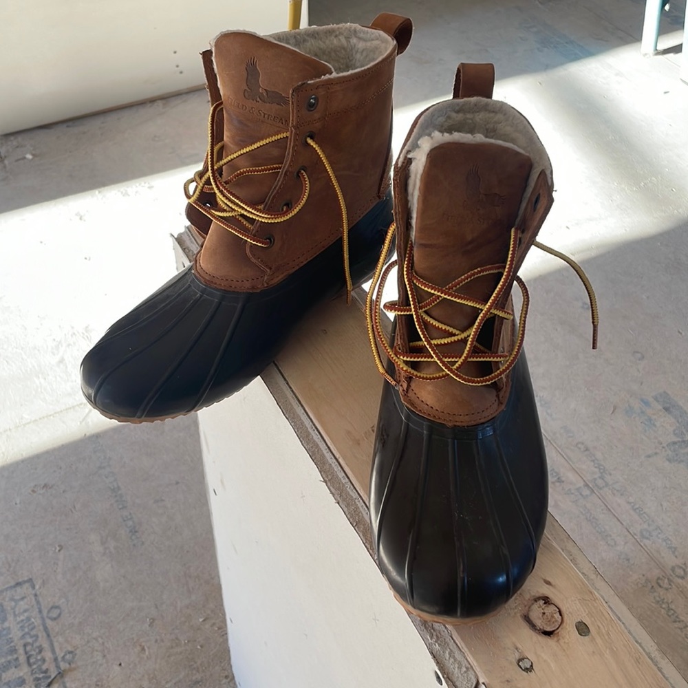 Field & Stream Duck Boots Size 9